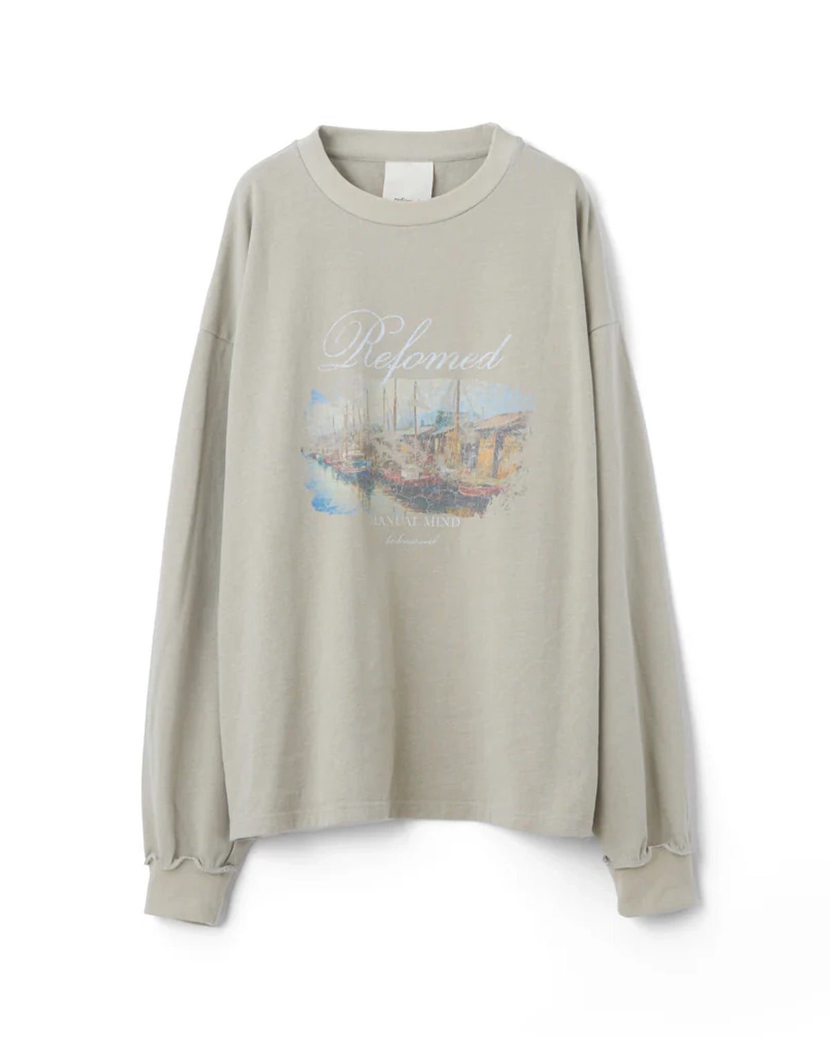 refomed の MANUAL MIND L/S TEE (RECU-047)