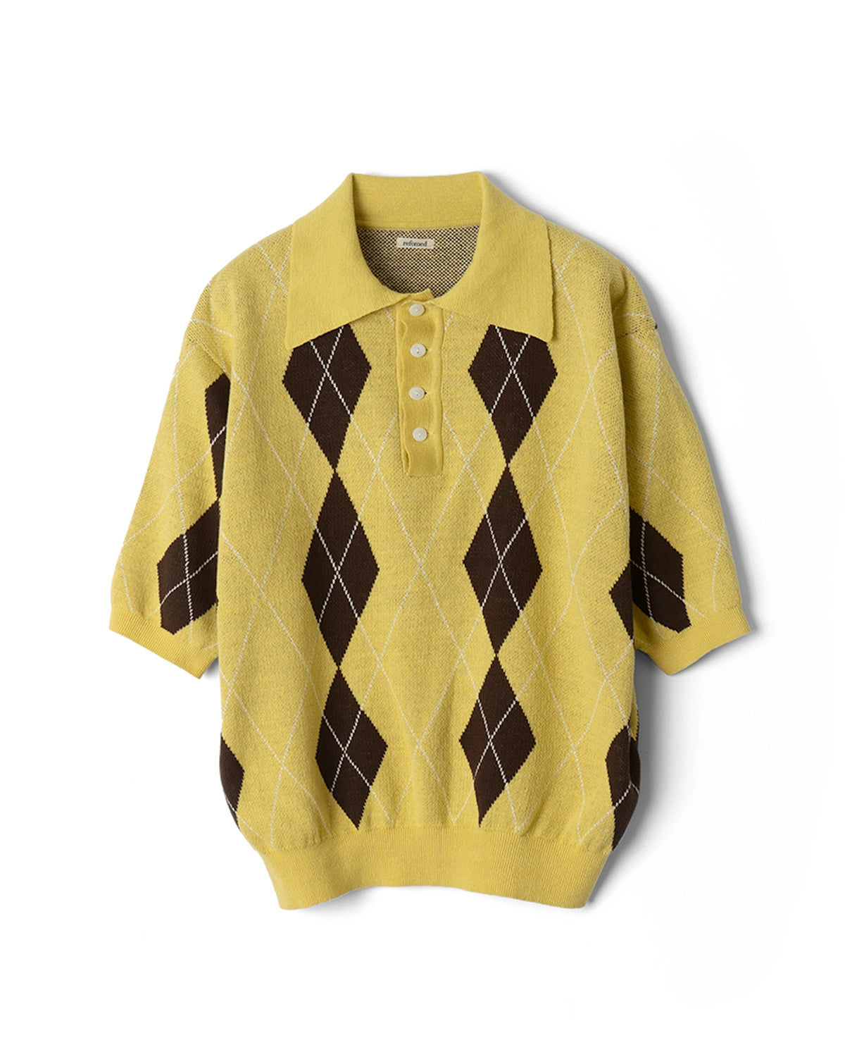 refomed の OLD MAN KNIT POLO (REKN-009)