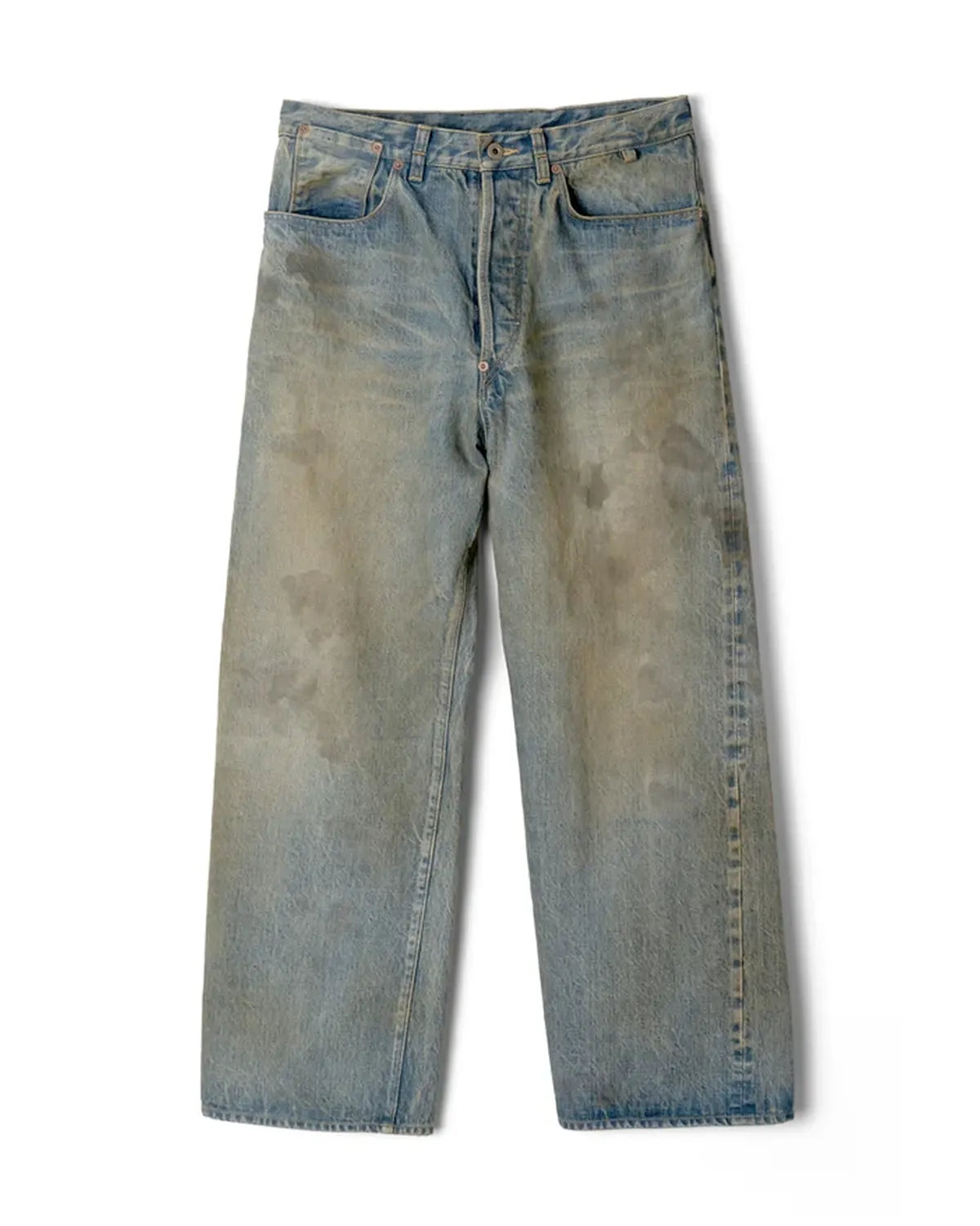 refomed の RIGHT HANDED DENIM PANTS "USED" (REPT-027U)