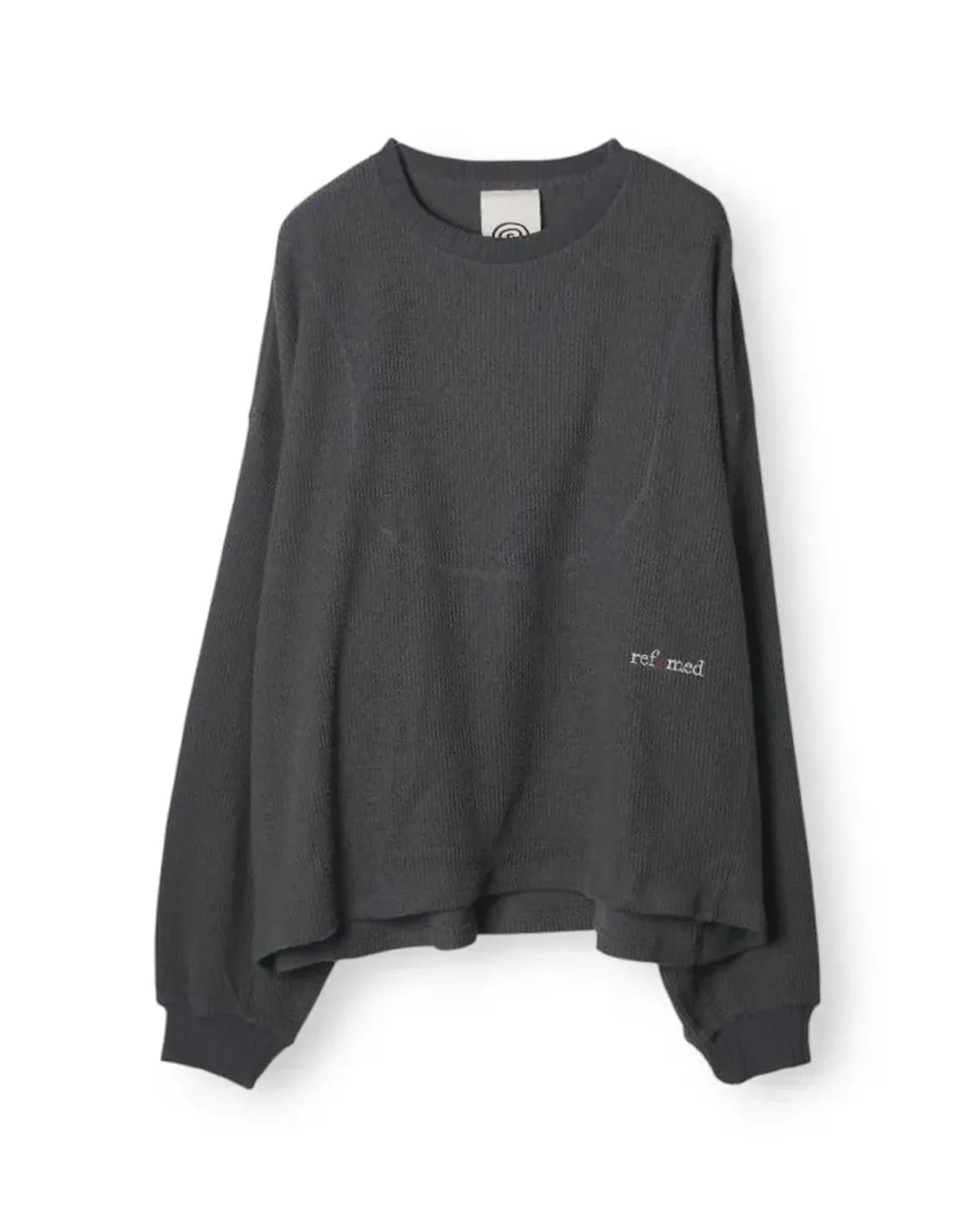 refomed × SOL の "GuruGuru" AZEAMI THERMAL TEE (RECU-SOL01)