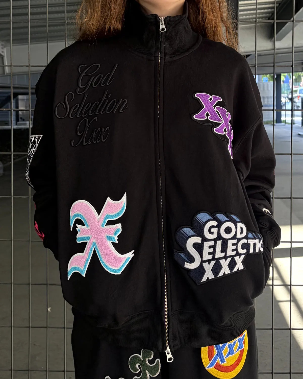 GOD SELECTION XXX / ZIP HIGH NECK (GXL-S26-CS-01)