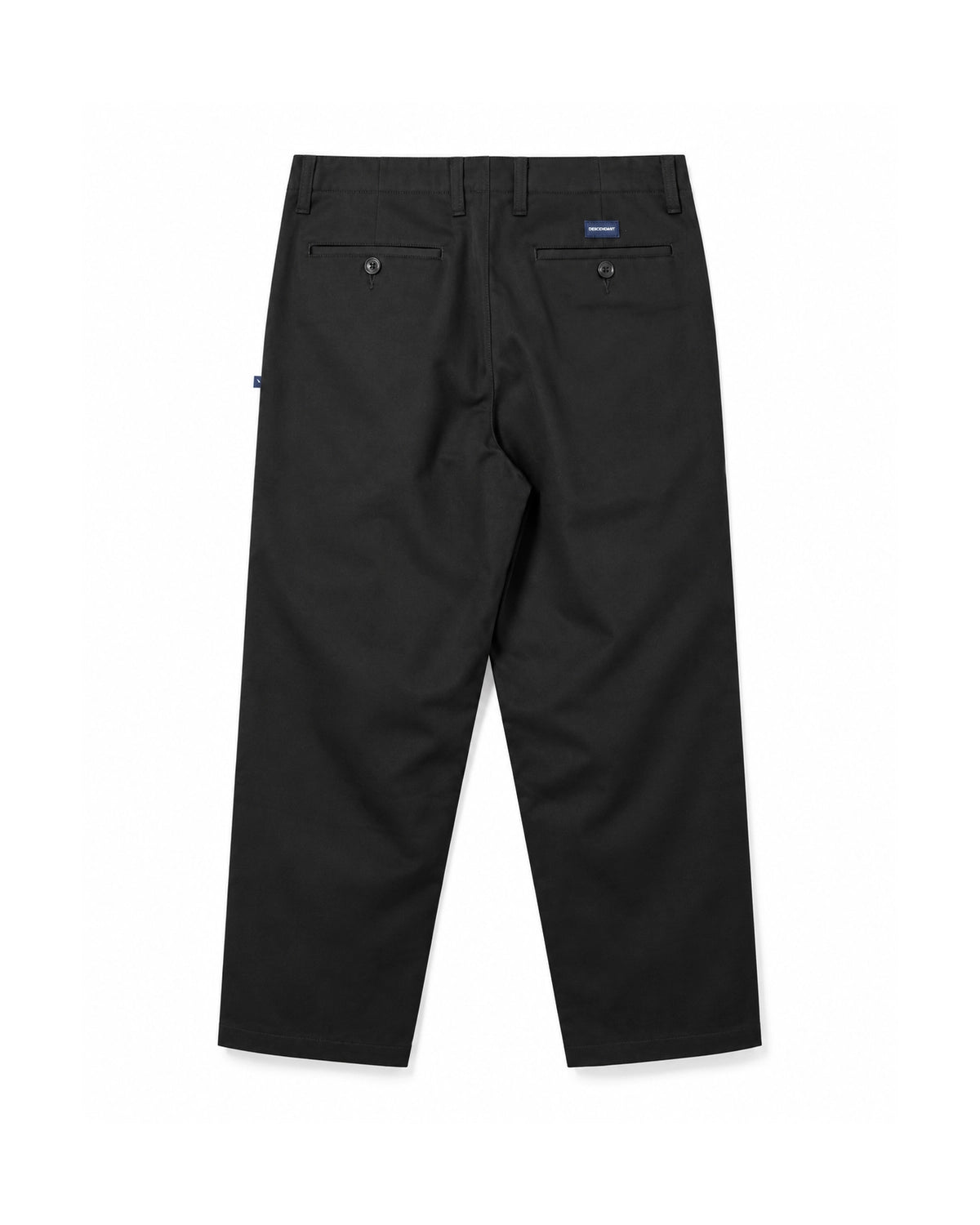DESCENDANT / DC-6 ORGANIC COTTON TWILL TROUSERS (262CPDS-PTM01)