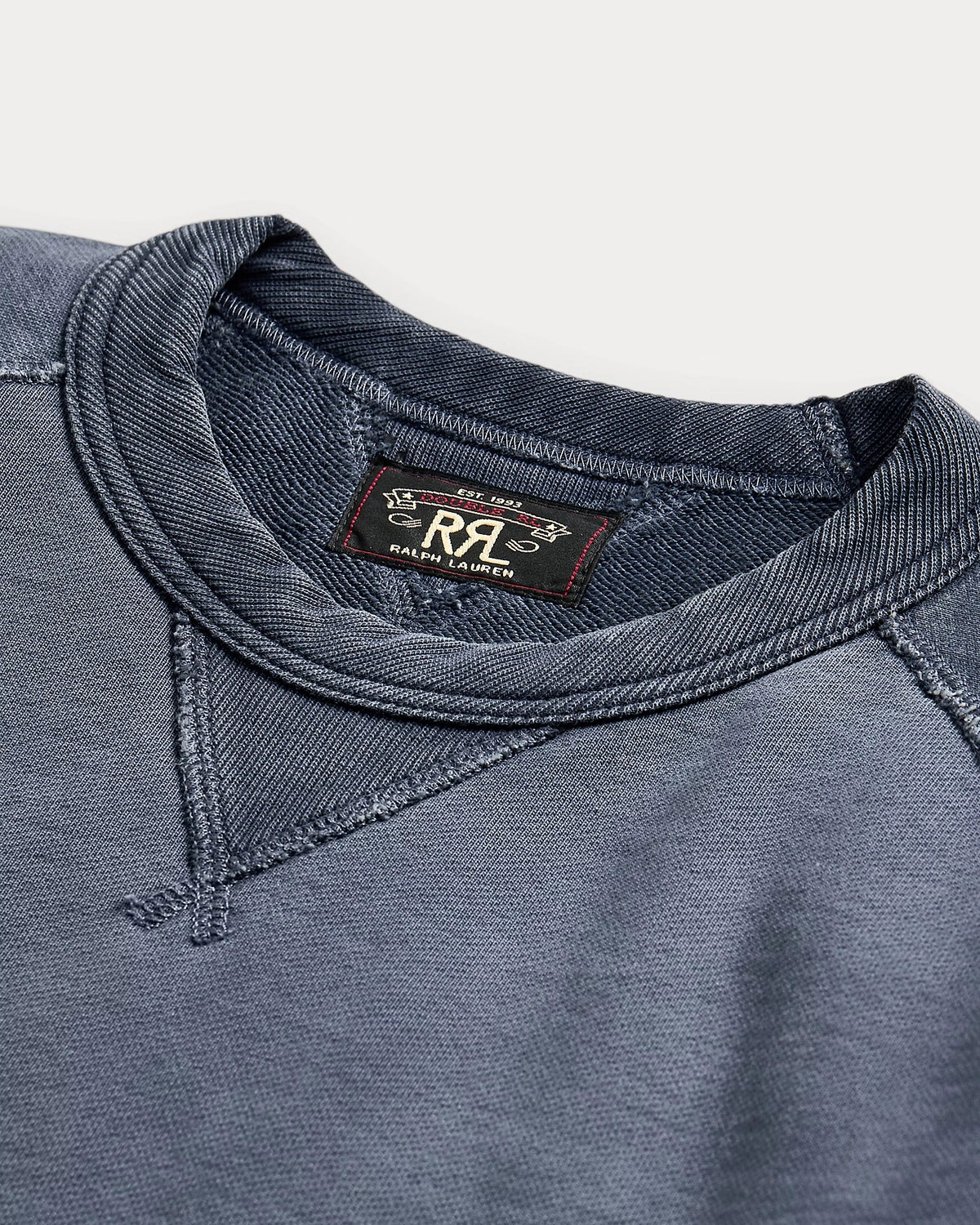 RRL / ガーメントダイド フレンチ テリー スウェットシャツ (MNRRKNI16820181)