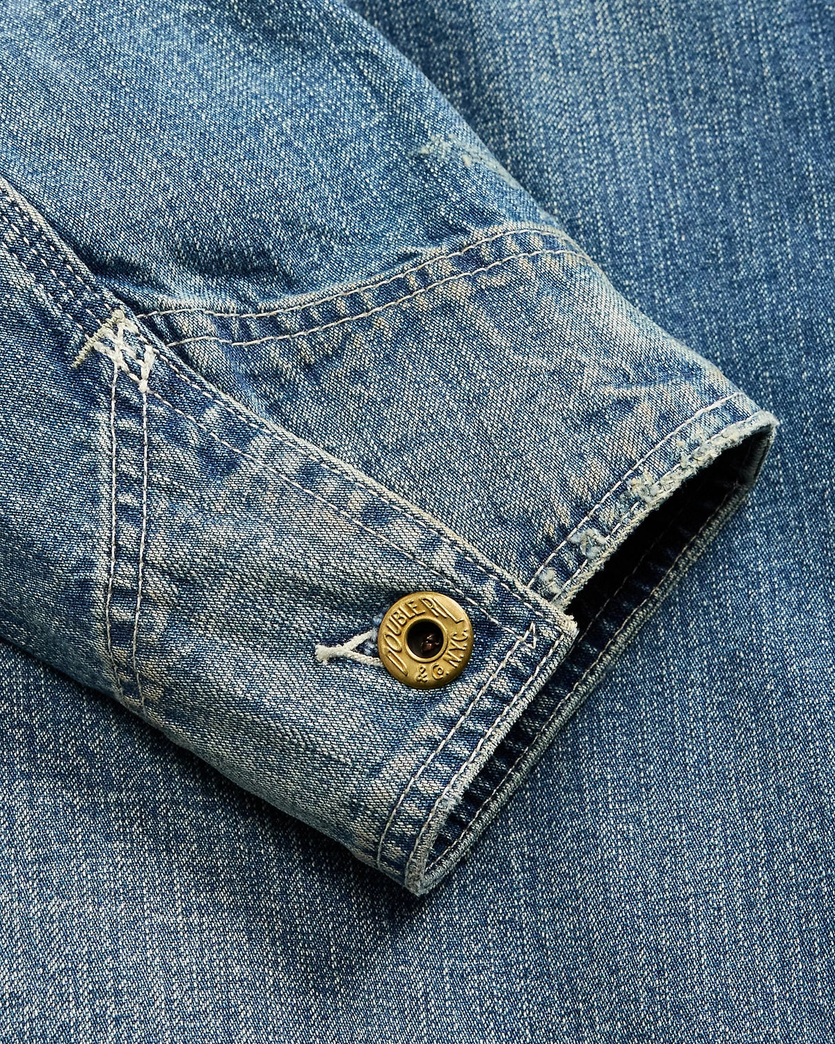 RRL / コーデュロイカラー インディゴ デニム ジャケット (MNRROTW16020176)