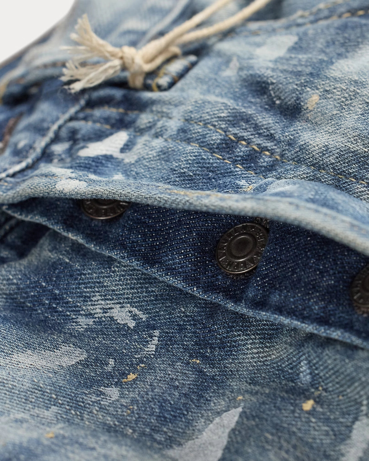 RRL / ストレート フィット Fenimore ディストレスト ジーンズ (MNRRDNM10920134)