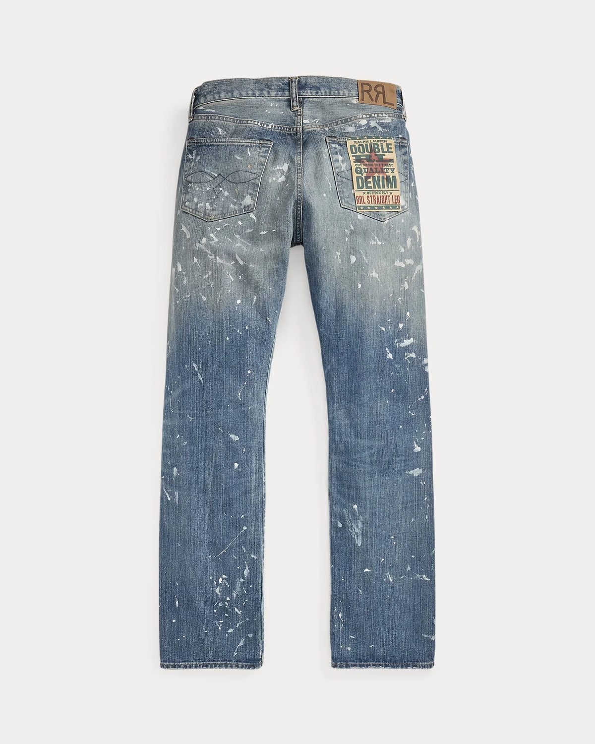 RRL / ストレート フィット Fenimore ディストレスト ジーンズ (MNRRDNM10920134)