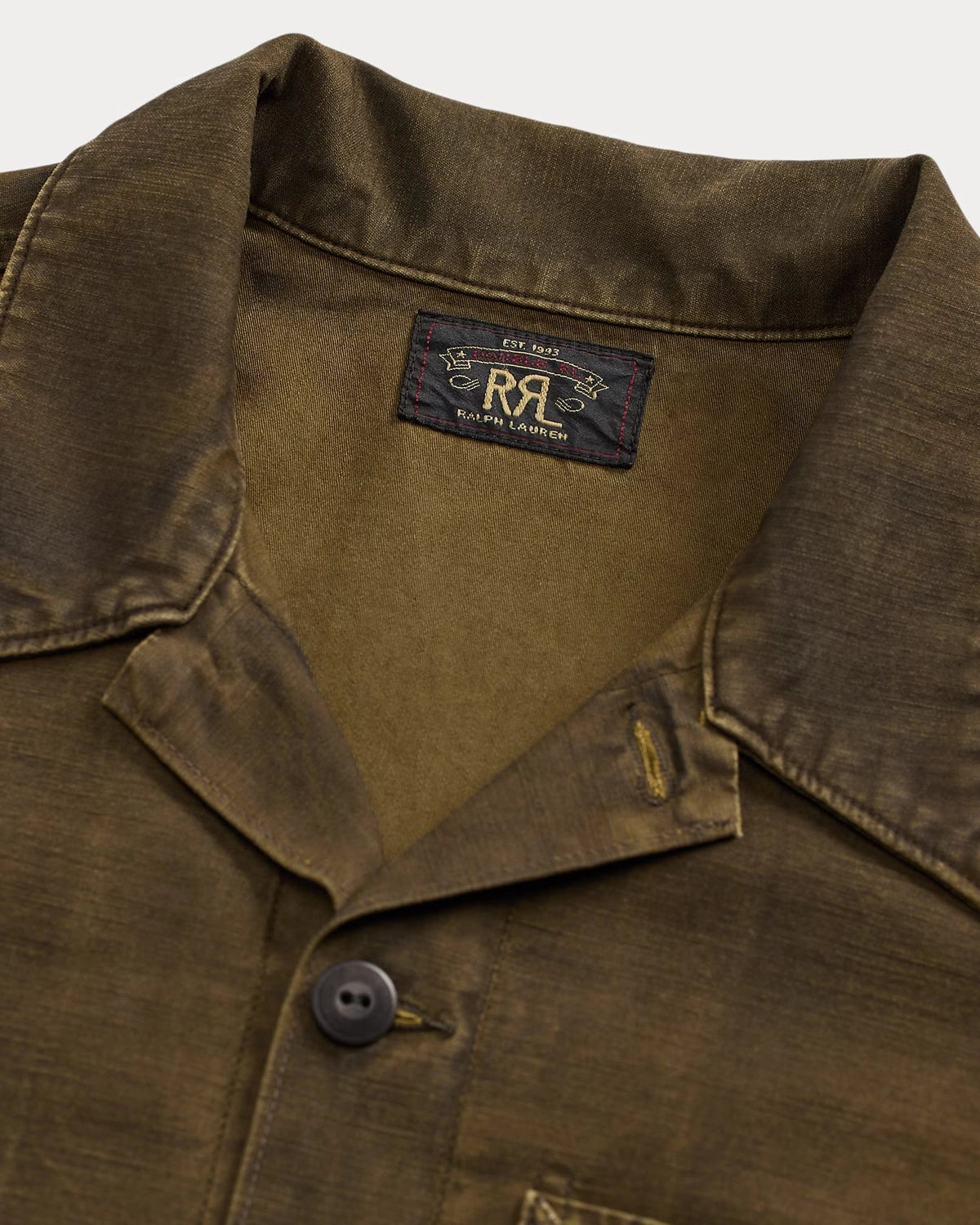 RRL / リバースサティーン オーバーシャツ (1441MNRRWOV16820372)