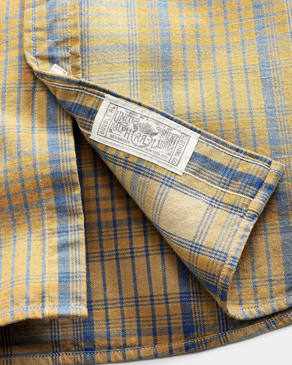 RRL / スリム フィット チェック ウエスタン シャツ (1441MNRRWOV16820382)