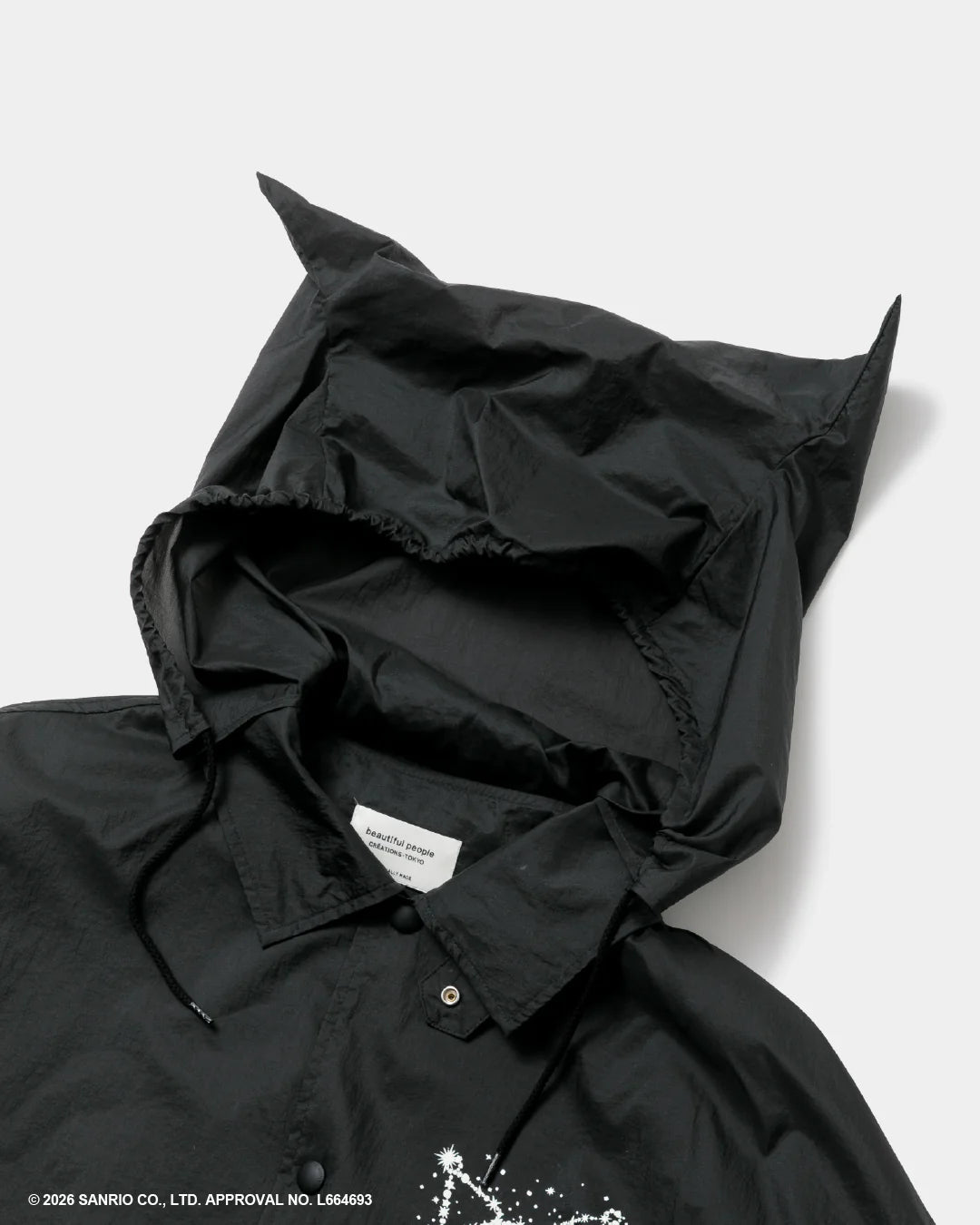 beautiful people / MY MELODY&KUROMI nylon rip coach jk (161602032)