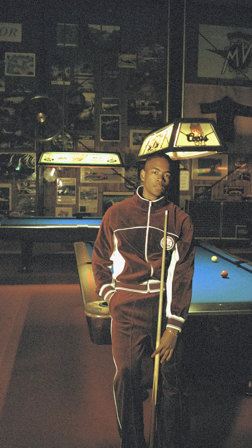 ©︎SAINT Mxxxxxx × LASTMAN / LM_TRACK PANTS -VELOUR (SM-HR8-0000-C36)