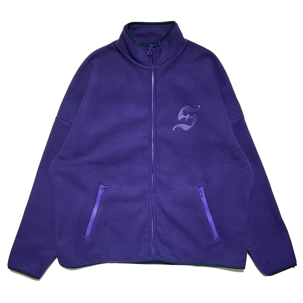 STUDIO SEVEN / STAND COLLAR FUUL ZIP FLEECE JACKET