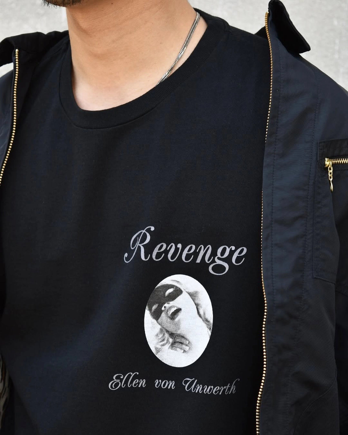 WACKO MARIA × ELLEN VON UNWERTH / WASHED HEAVY WEIGHT T-SHIRT -TYPE-2- (EVU-WM-WT02)