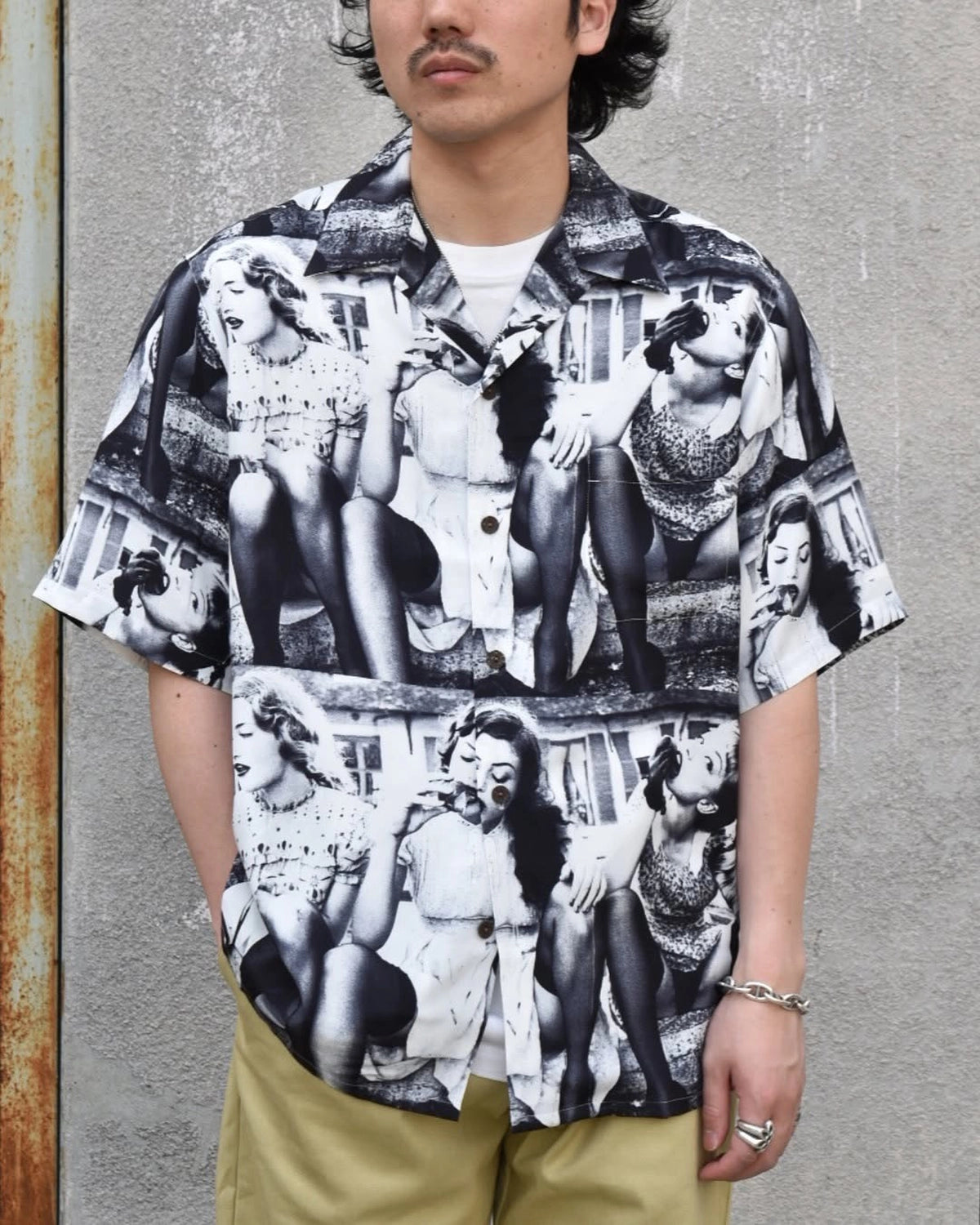 WACKO MARIA × ELLEN VON UNWERTH / S/S HAWAIIAN SHIRT (EVU-WM-HI02)