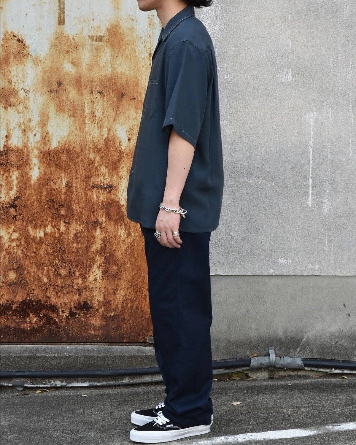 WACKO MARIA / 50'S SHIRT S/S -TYPE-4- (25SS-WMS-OC17)