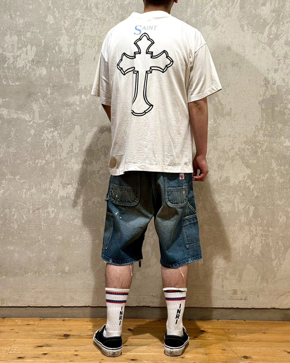 ©︎SAINT Mxxxxxx × 2PAC / S/S T-SHIRT_2PAC (SM-HR8-0000-C15)