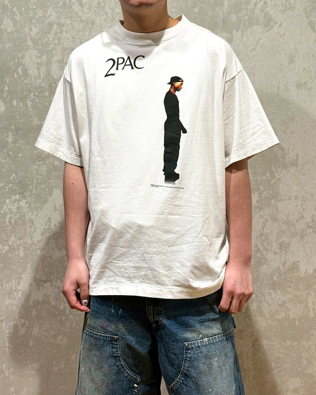 ©︎SAINT Mxxxxxx × 2PAC / S/S T-SHIRT_2PAC (SM-HR8-0000-C15)