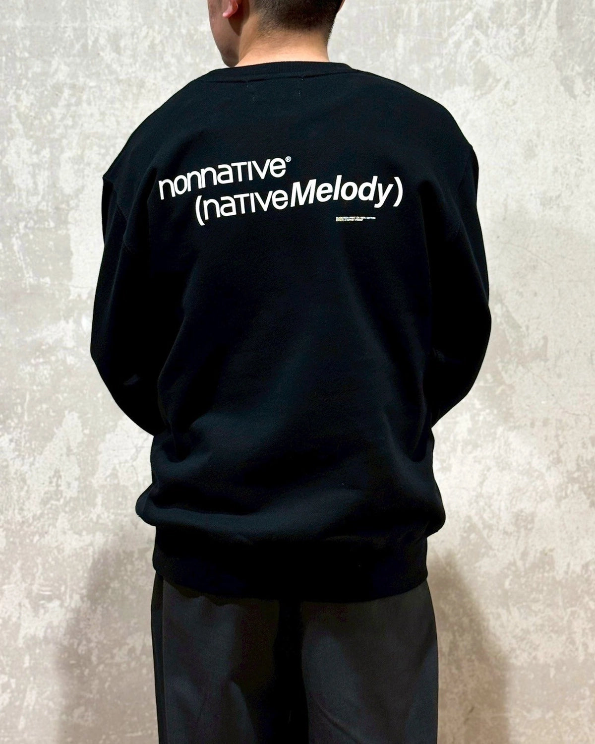 ARTIST PROOF®︎ × FRGMT × nonnative / Native Melody SWEAT SHIRT LS (ATPF-031SLS)
