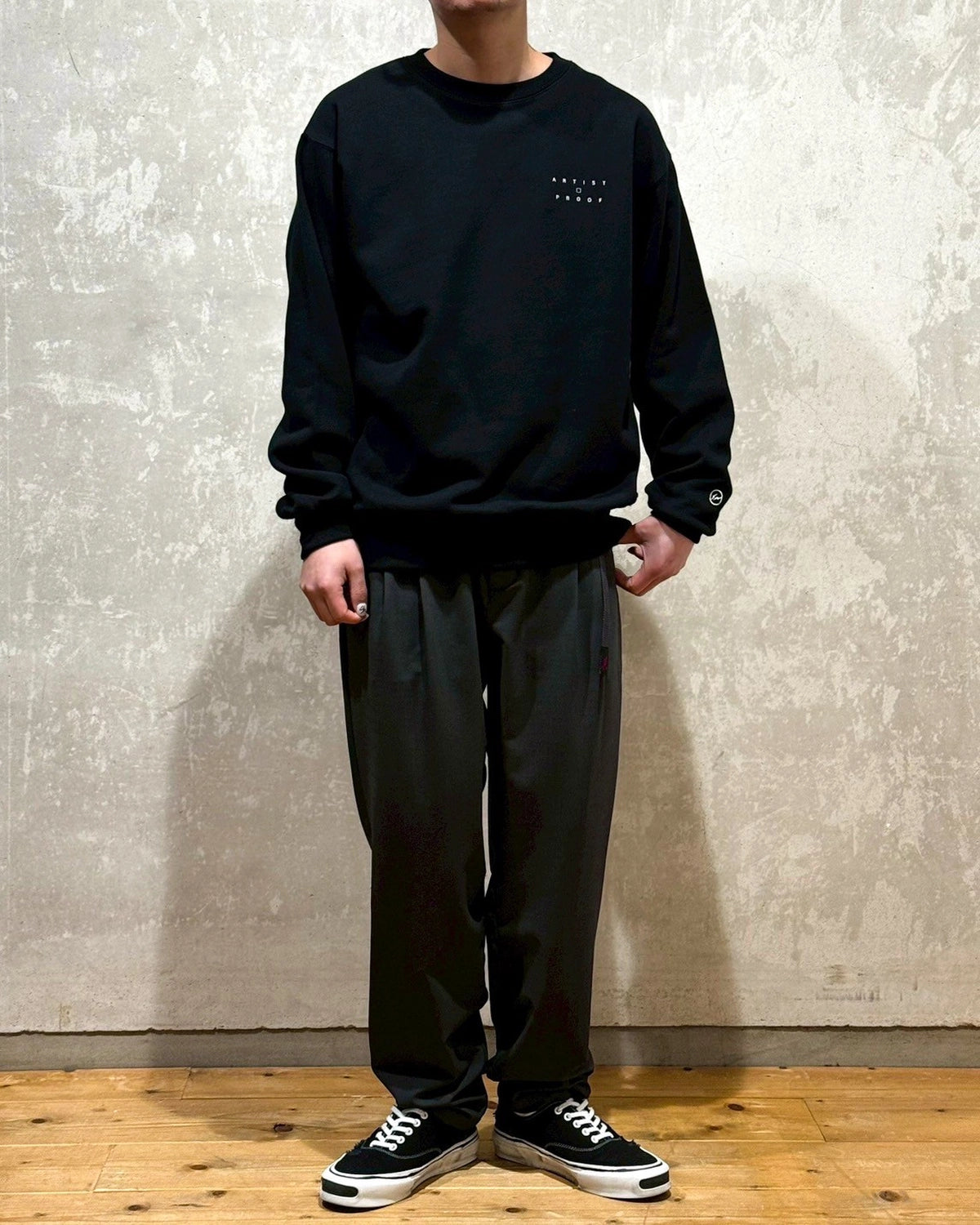 ARTIST PROOF®︎ × FRGMT × nonnative / Native Melody SWEAT SHIRT LS (ATPF-031SLS)
