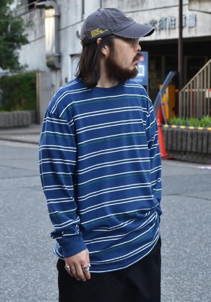 CHALLENGER / L/S STRIPE BORDER TEE (CLG-CS024-001)