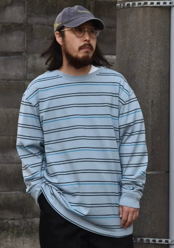 CHALLENGER / L/S STRIPE BORDER TEE (CLG-CS024-001)