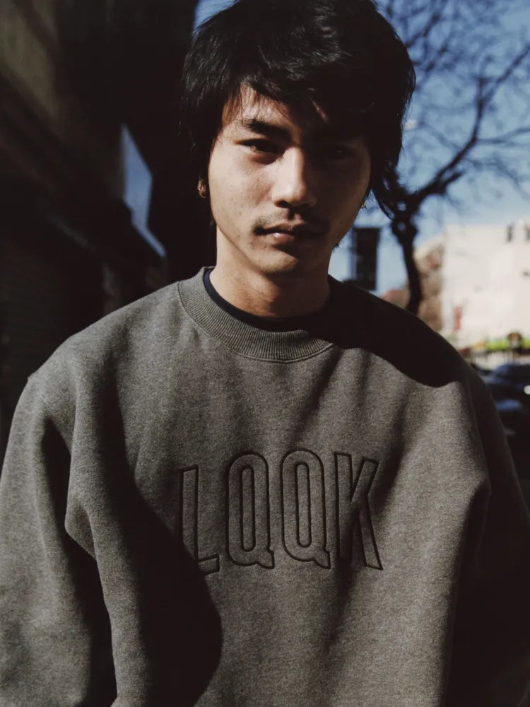 LQQK STUDIO / PINTUCK CREWNECK (LQS24SW11)　