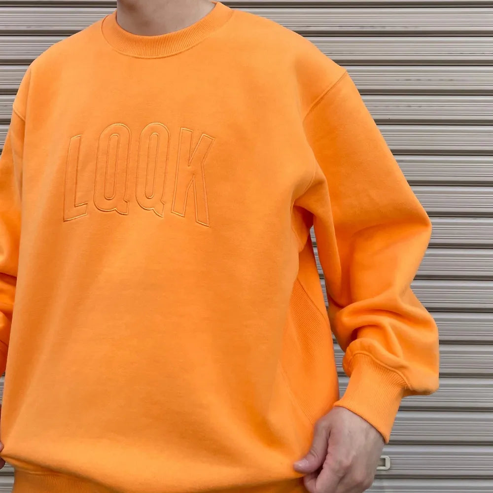 LQQK STUDIO / PINTUCK CREWNECK (LQS24SW11)