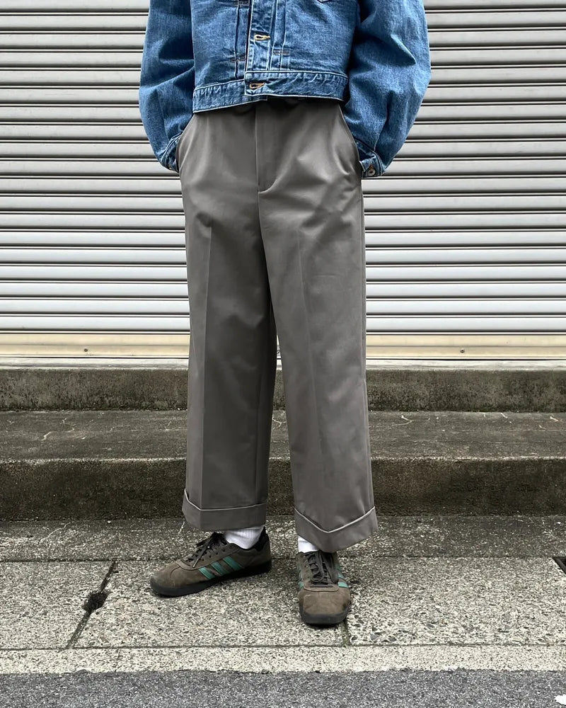 DIGAWEL / CP cropped slacks cotton