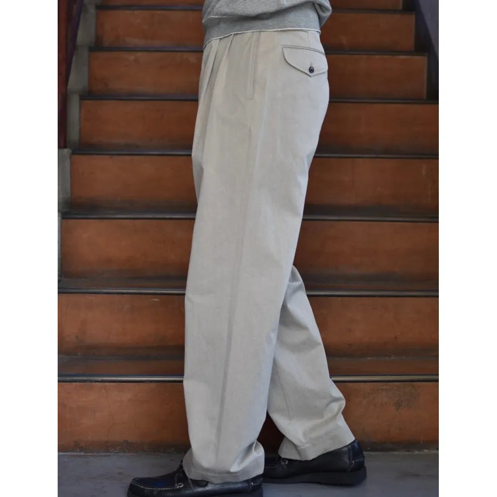A.PRESSE / Type.2 Melange Gabardine Trousers