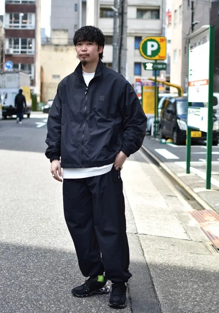 LQQK STUDIO / NYLON TRACK JACKET (LQS24BL05)