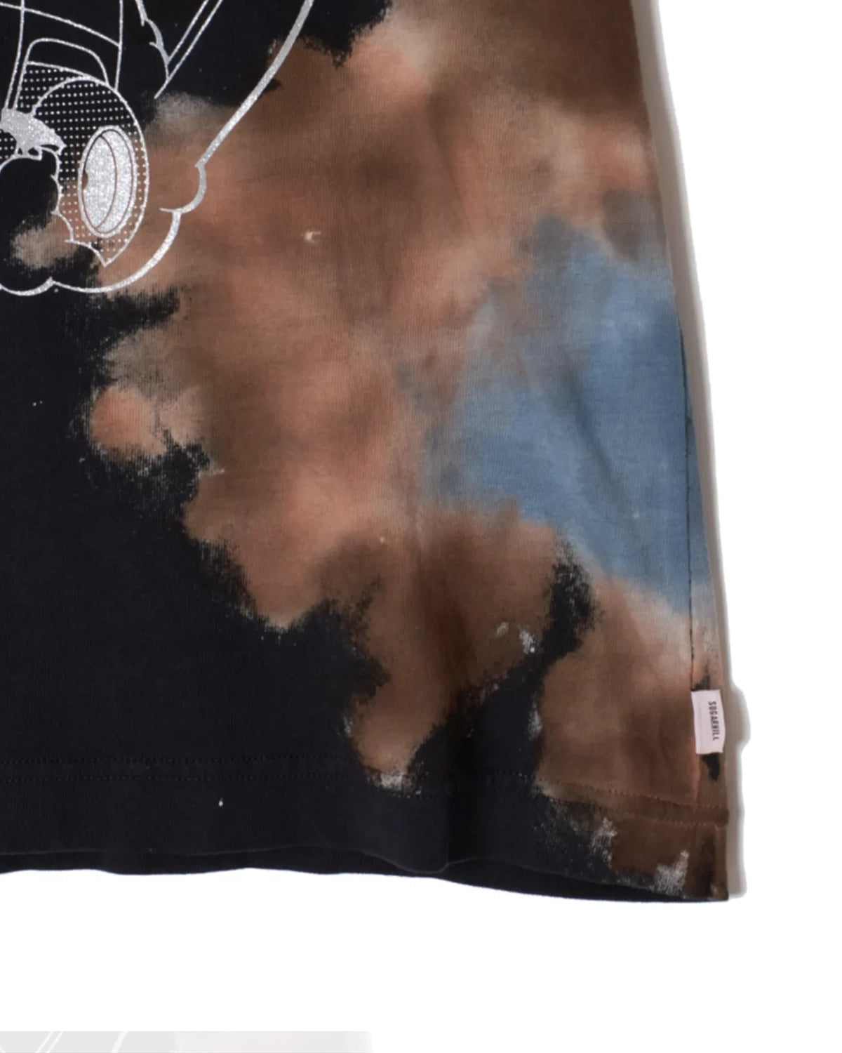 SUGARHILL × CarService / "CS" MELT DYE TEE (26880901)
