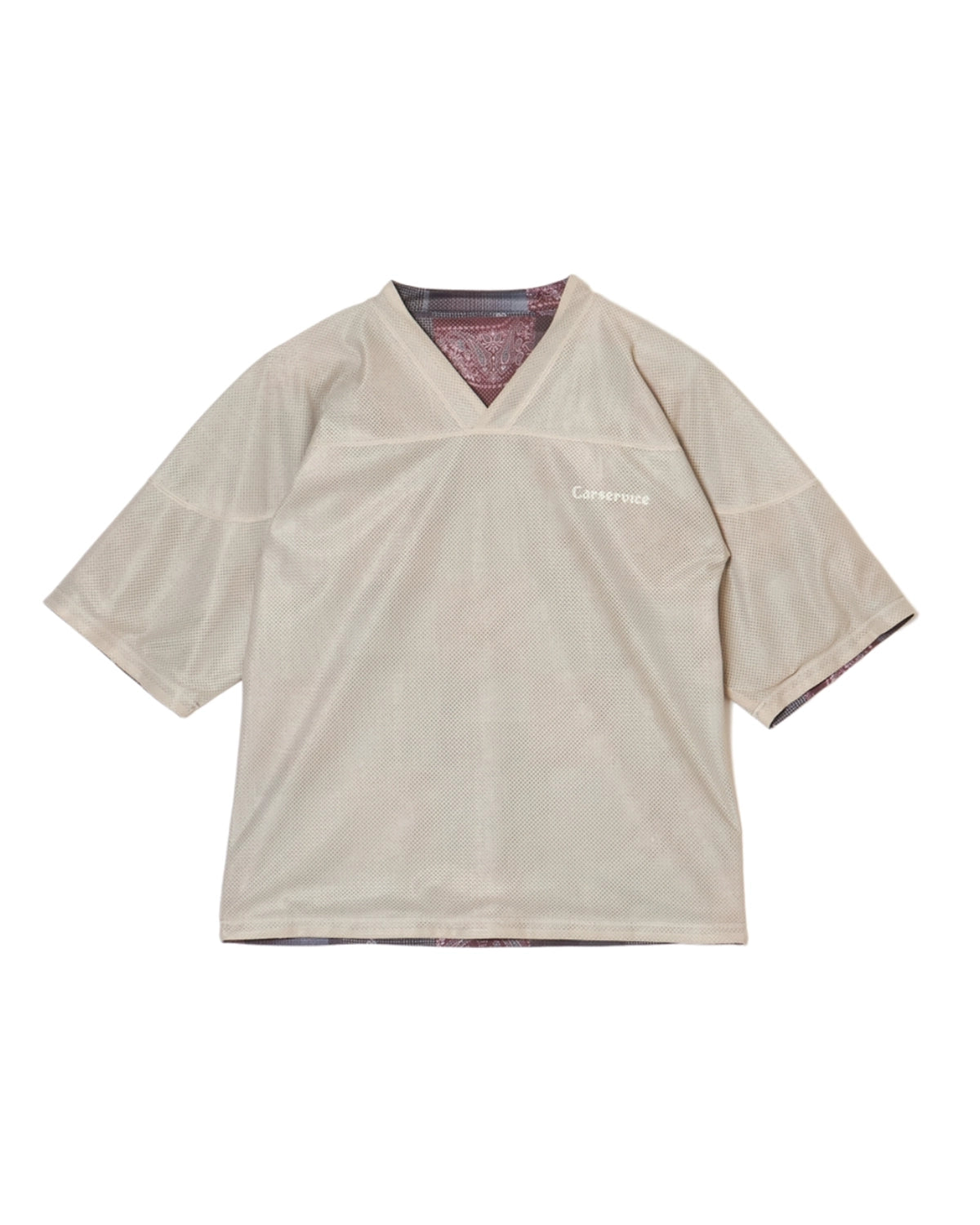 SUGARHILL × CarService / "CS" 2FACE MESH HOCKEY SHIRTS (26880505)
