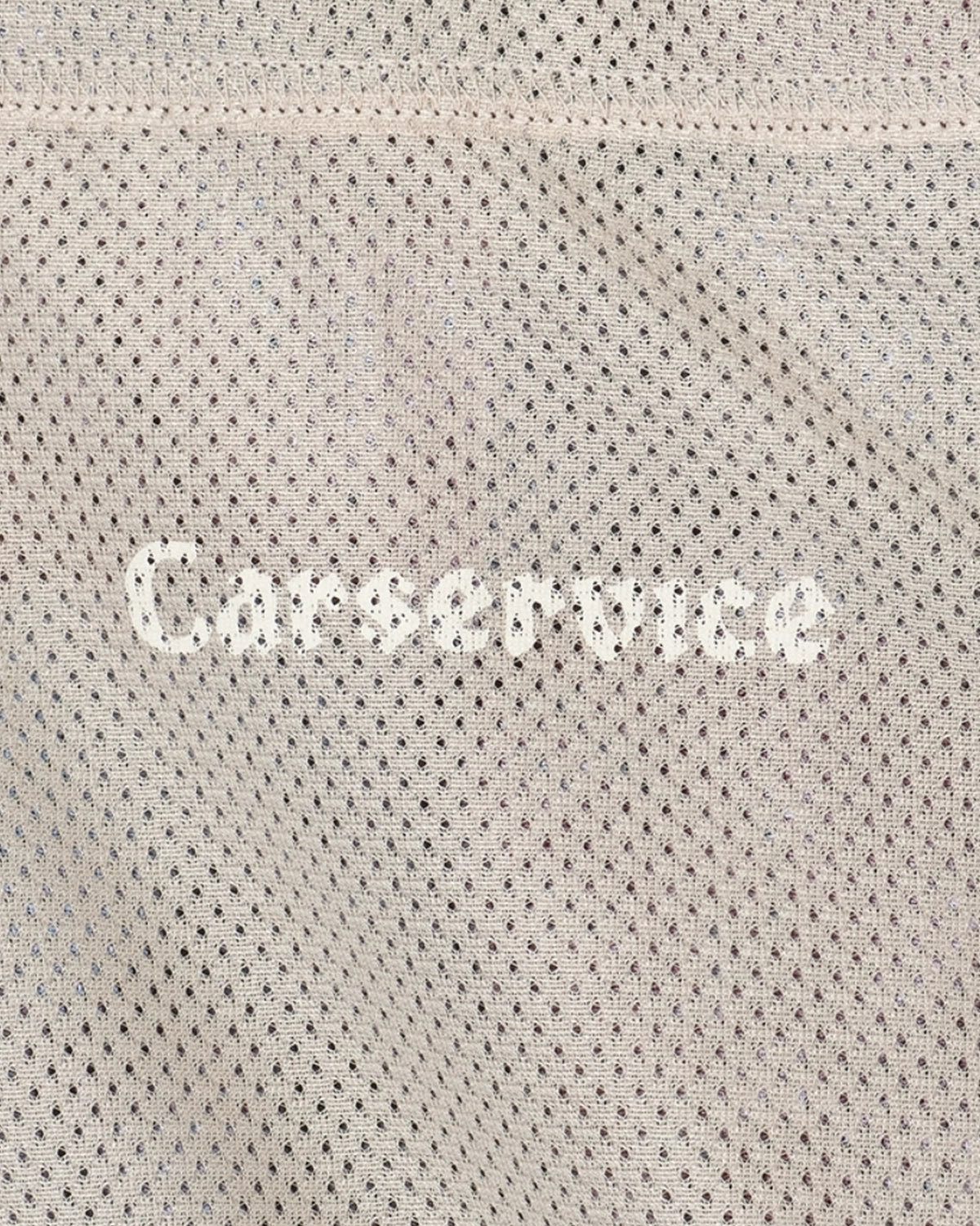 SUGARHILL × CarService / "CS" 2FACE MESH HOCKEY SHIRTS (26880505)