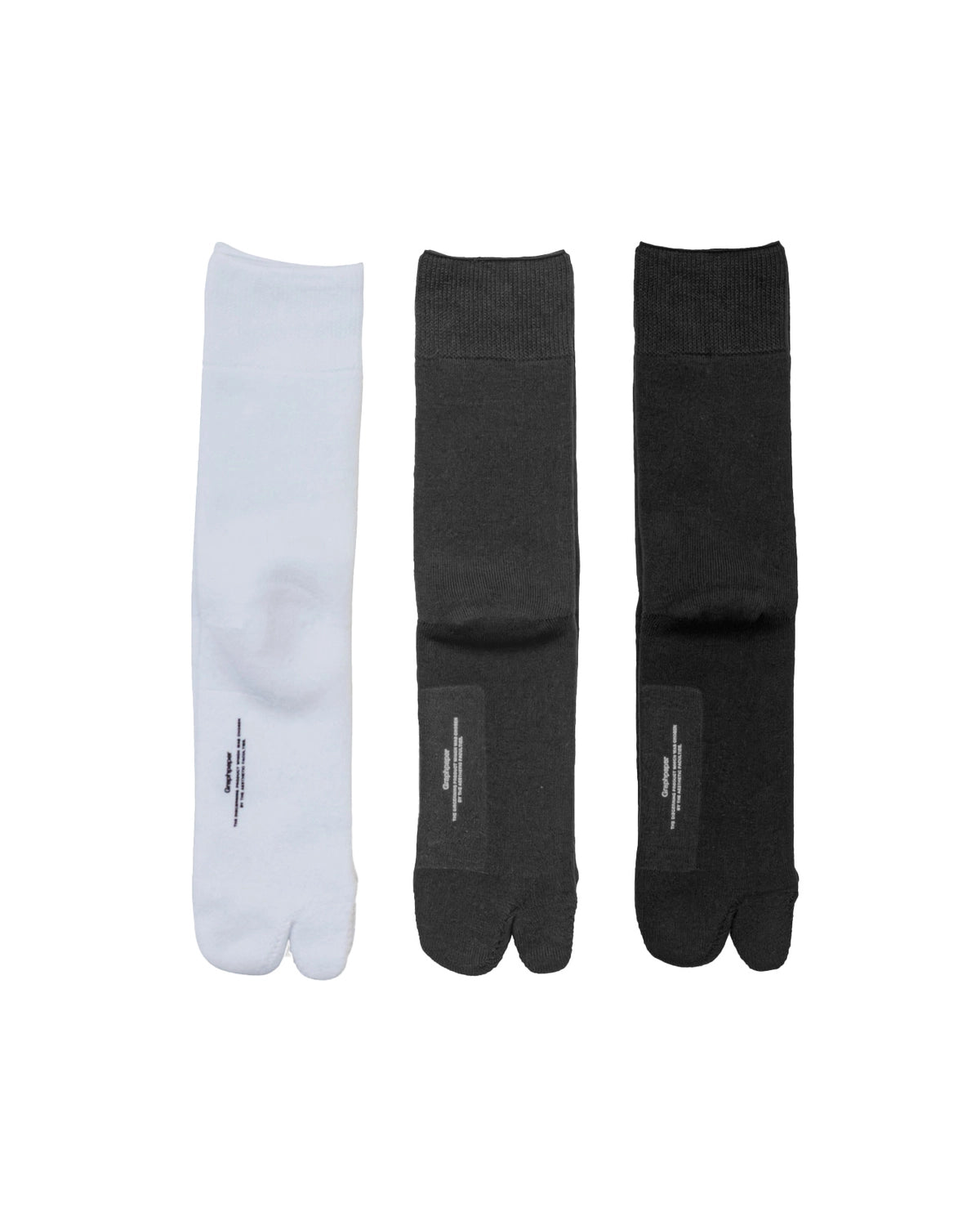 Graphpaper / Graphpaper TABI 3-Pack Socks (GU253-90287B)