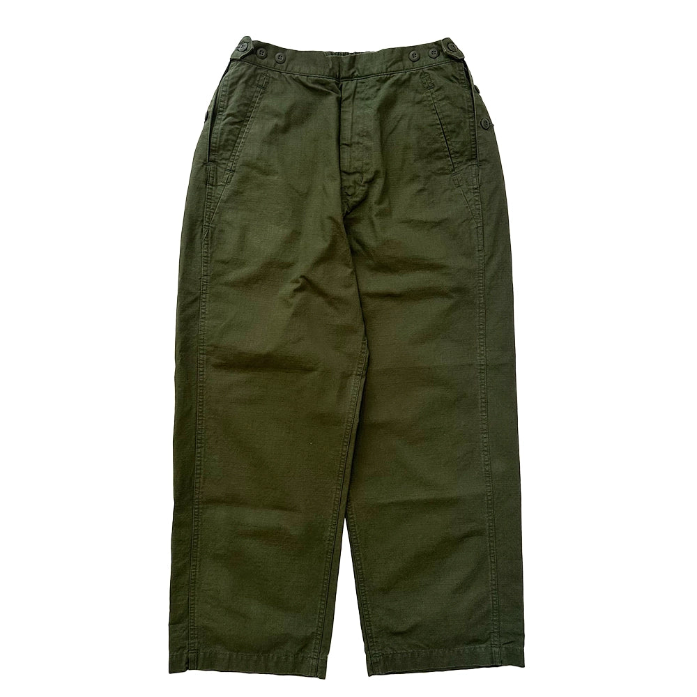 TapWater / Cotton Ripstop Military Trousers