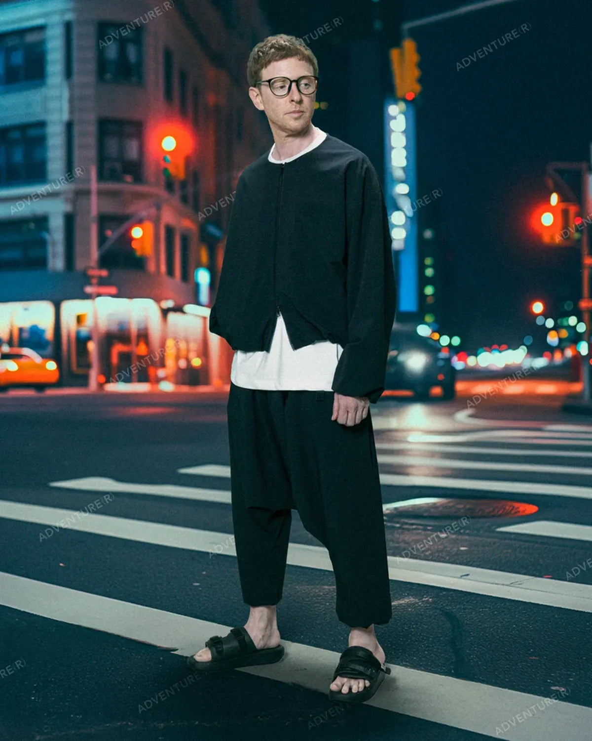 FUMITO GANRYU / Airy Shalwar (Fu15-Pa-07)