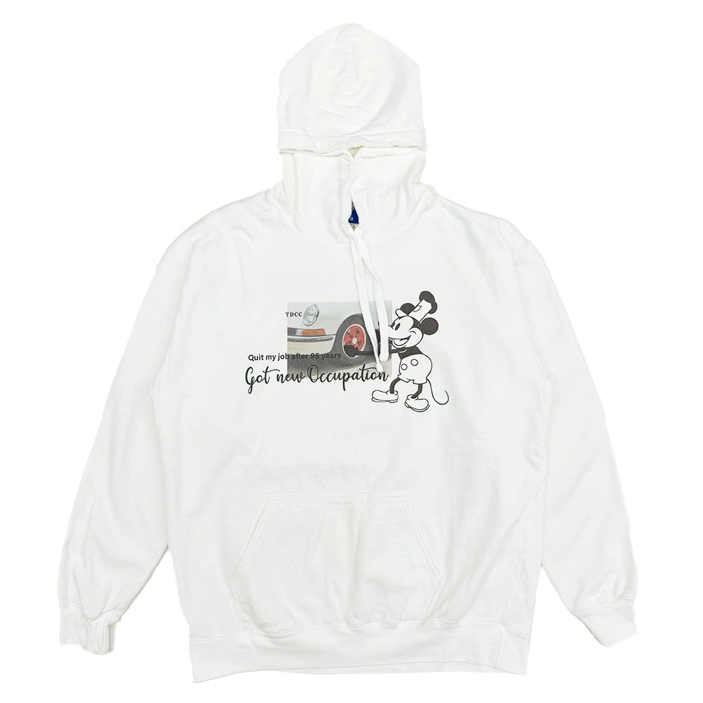 TOKYO DRIVE CAR CLUB のHOODIE WHITE