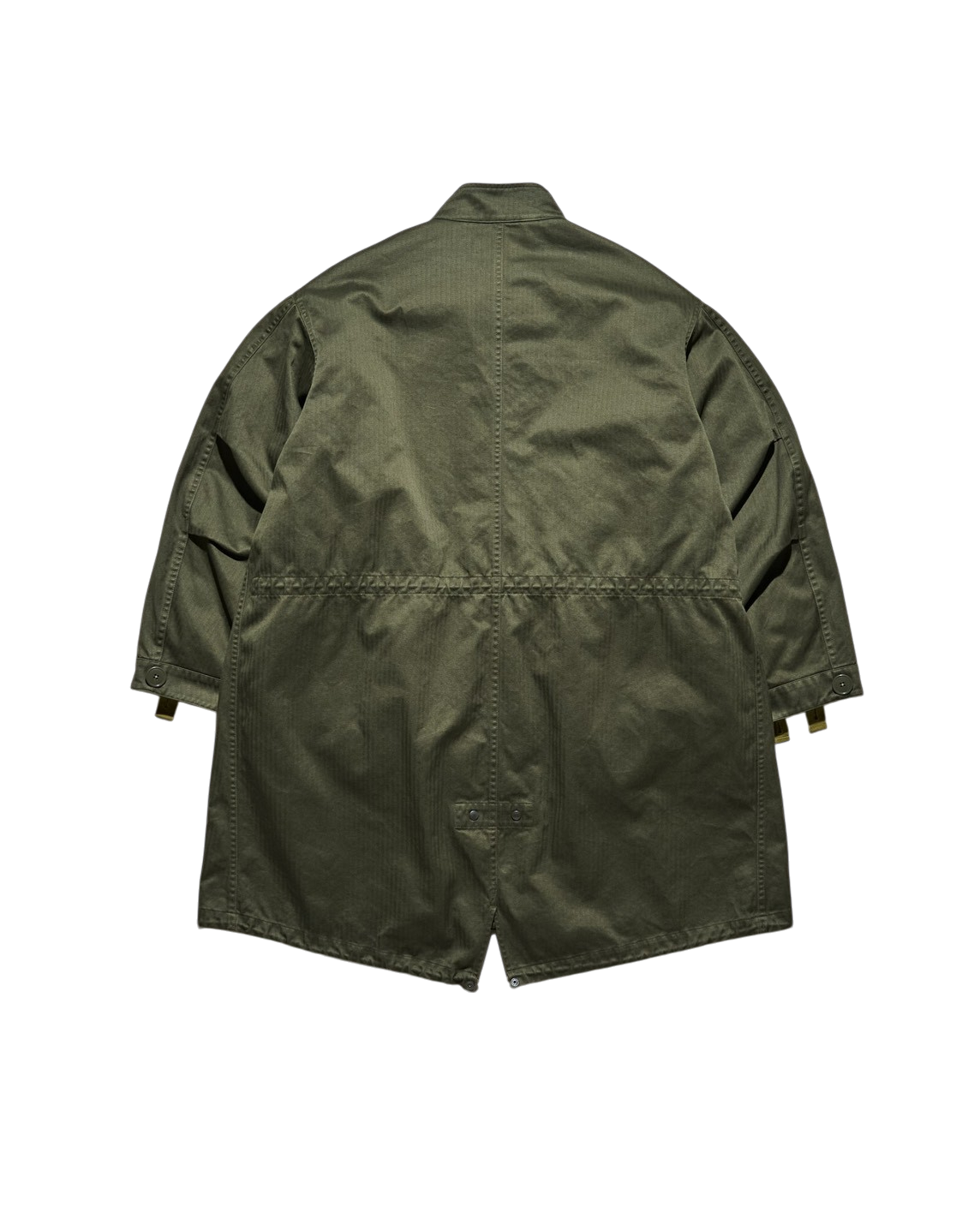 Graphpaper × N.HOOLYWOOD / Suvin Herringbone Fishtail Mods Coat (GM254-10060N)