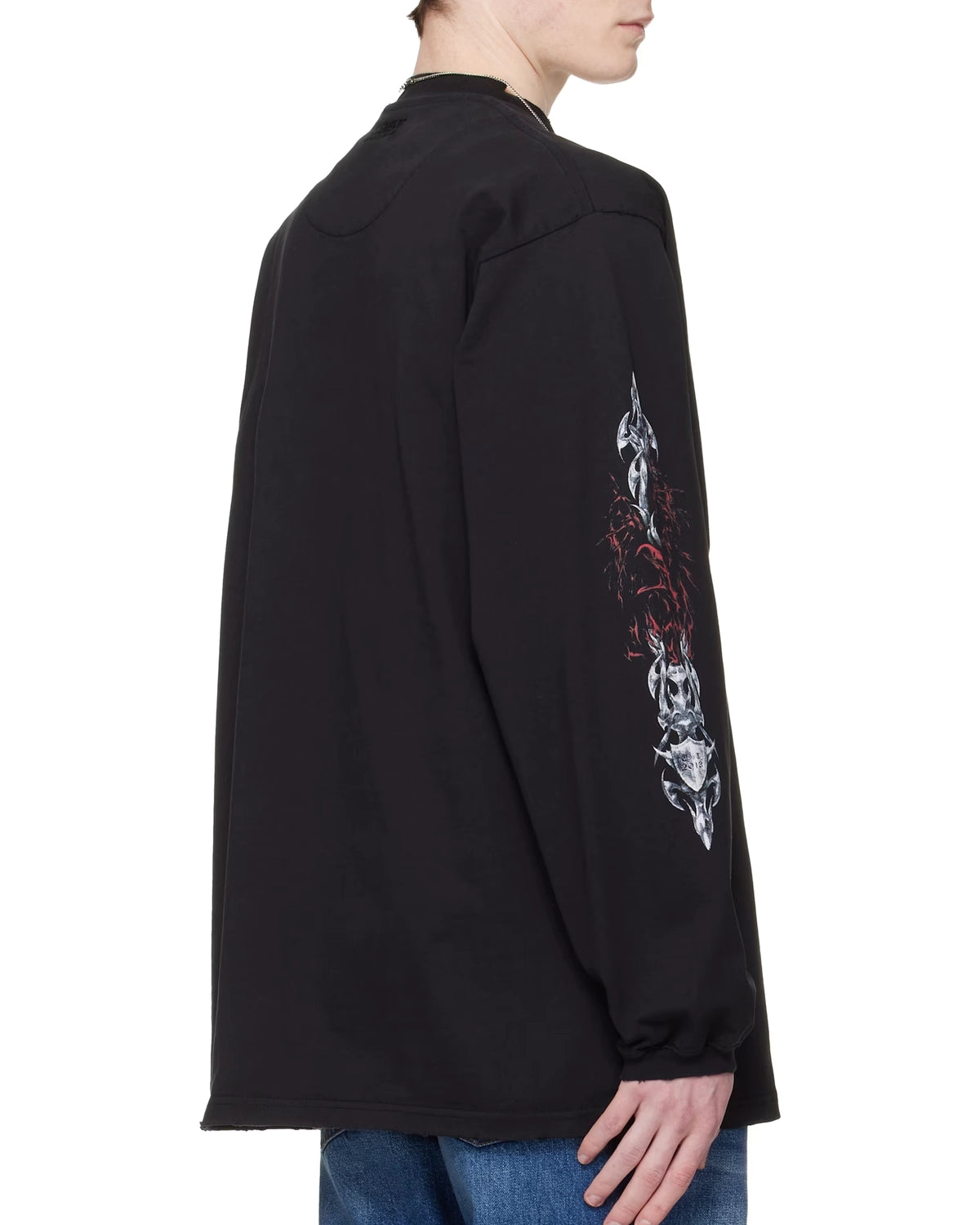VETEMENTS / METAL LONGSLEEVE (ME76LS194BX)