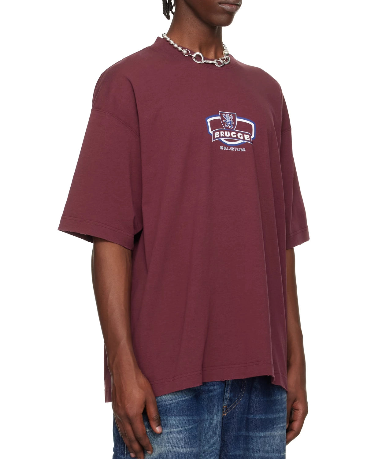 VETEMENTS / BRUGGE TOURIST T-SHIRT (ME76TR248OX)