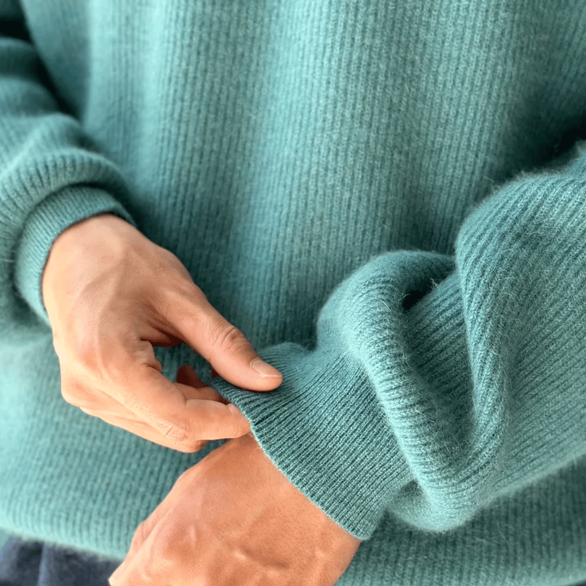 トップス BATONER Cashimere Fox Drivers Knit BATONER (バトナー）/ Cashimere Fox Drivers Knit for