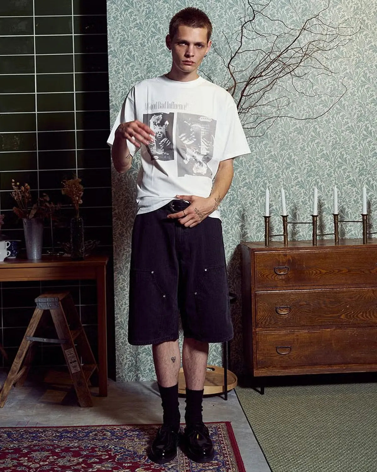 A Good Bad Influence / SMOKE LOUD TEE (AGBI-26SS-T01)