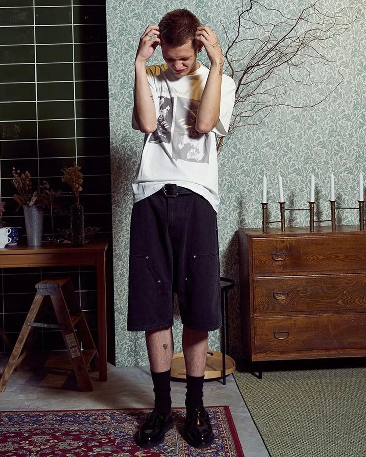 A Good Bad Influence / SMOKE LOUD TEE (AGBI-26SS-T01)