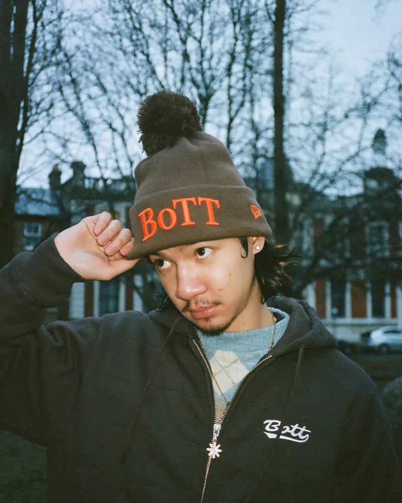 BoTT × New Era OG Logo Cuffed Pom Beanie BoTT × New Era OG Logo Cuffed Pom Beanie