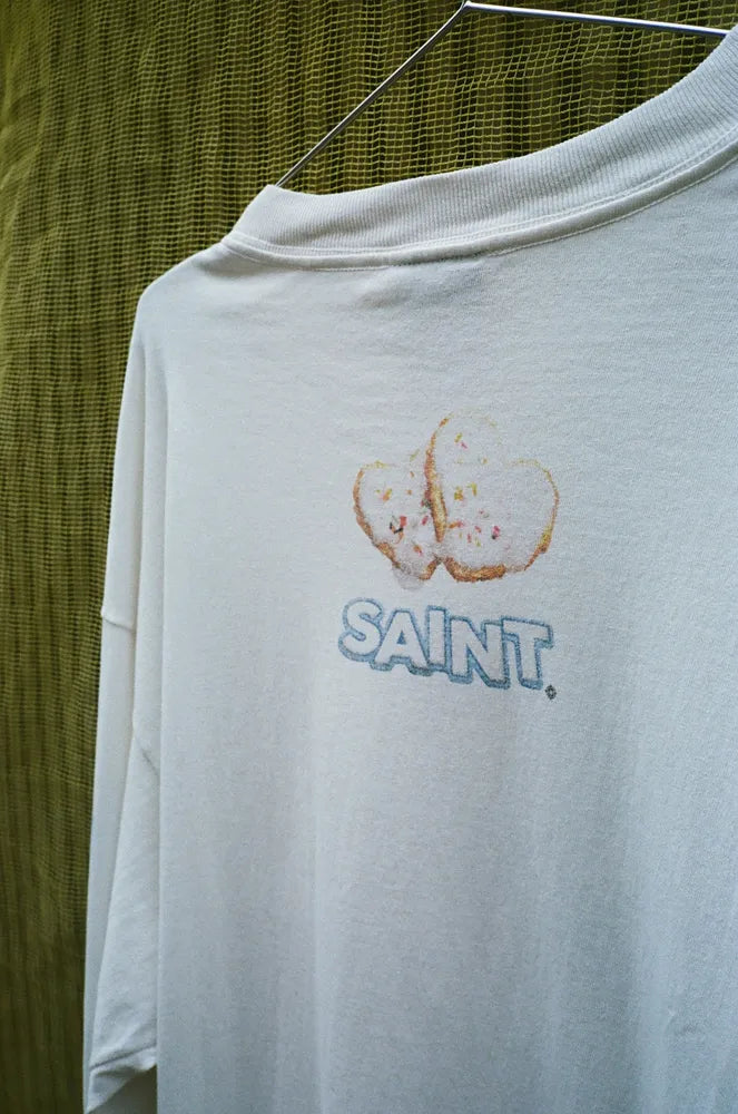 ©︎SAINT Mxxxxxx / × SHERMER SA_LS TEE  HEART COOKIE (SM-YS1-0000-C39)　