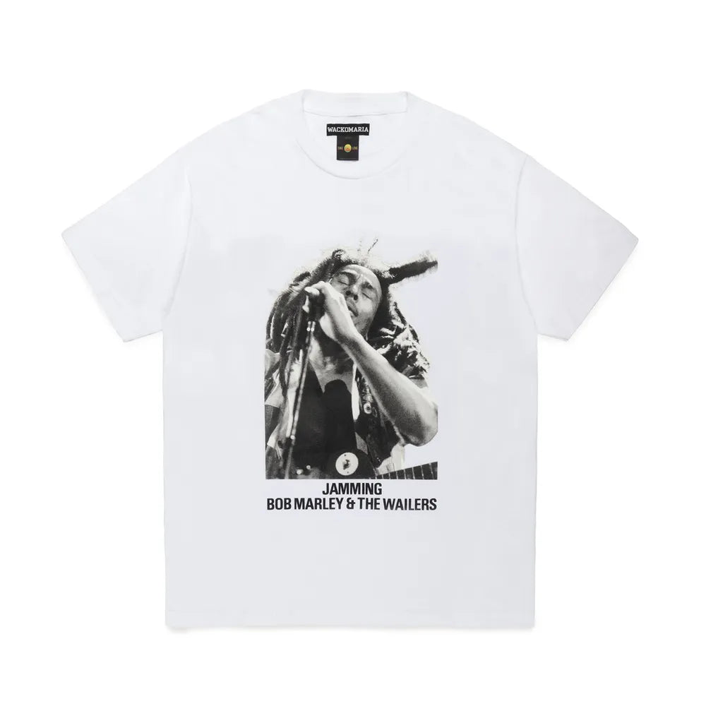 WACKO MARIA / × BOB MARLEY CREW NECK T-SHIRT (TYPE-2) (BOBMARLEY-WM-TEE03)