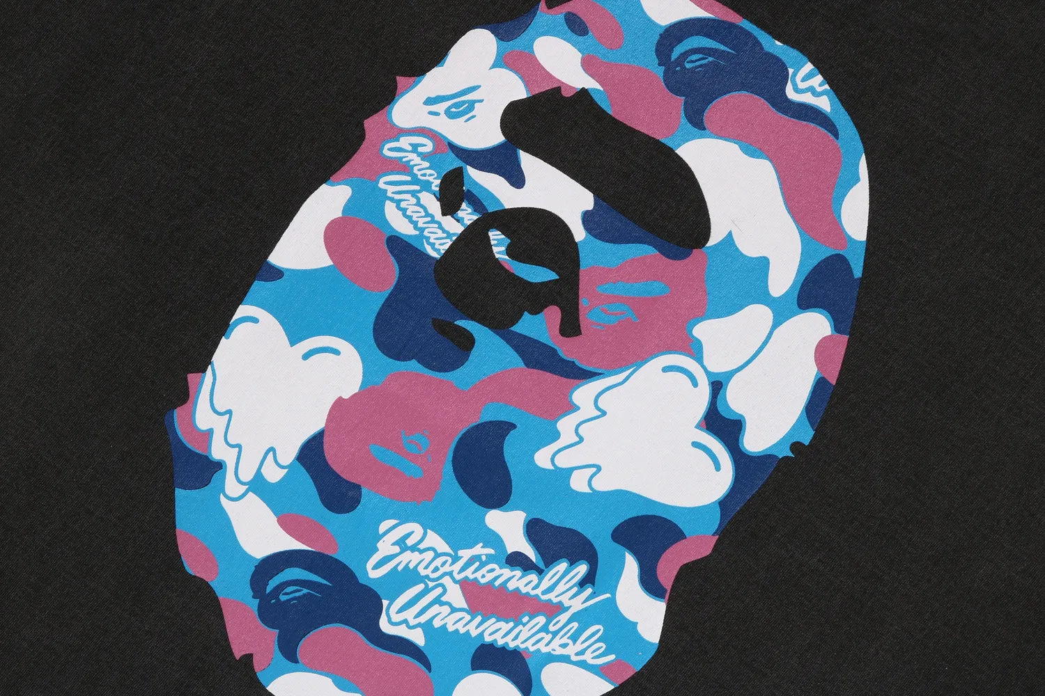 Emotionaly Unavailable × A BATHING APE®︎ /  EU APE SS TEE (EU-MK8-0000-C07)