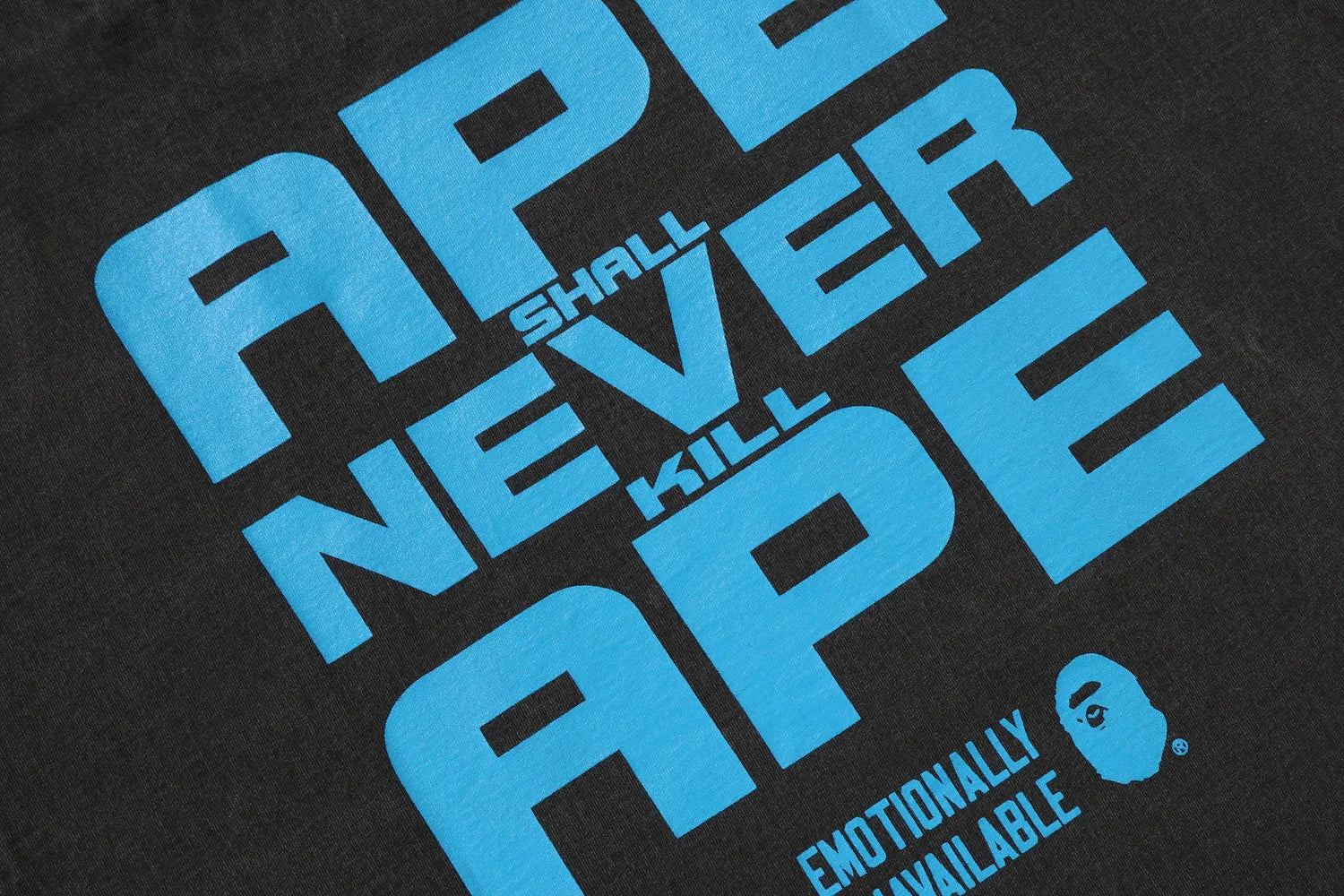 Emotionaly Unavailable × A BATHING APE®︎ /  EU APE SS TEE (EU-MK8-0000-C07)