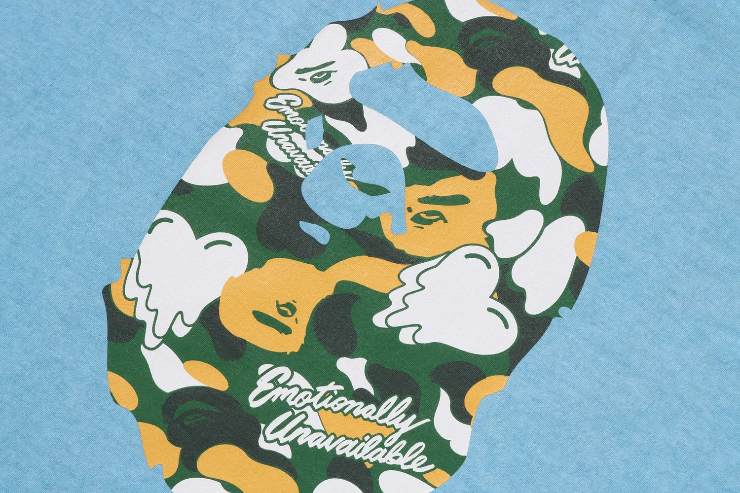 Emotionaly Unavailable × A BATHING APE®︎ /  EU APE SS TEE (EU-MK8-0000-C07)