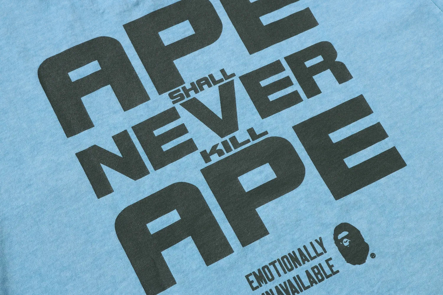 Emotionaly Unavailable × A BATHING APE®︎ /  EU APE SS TEE (EU-MK8-0000-C07)