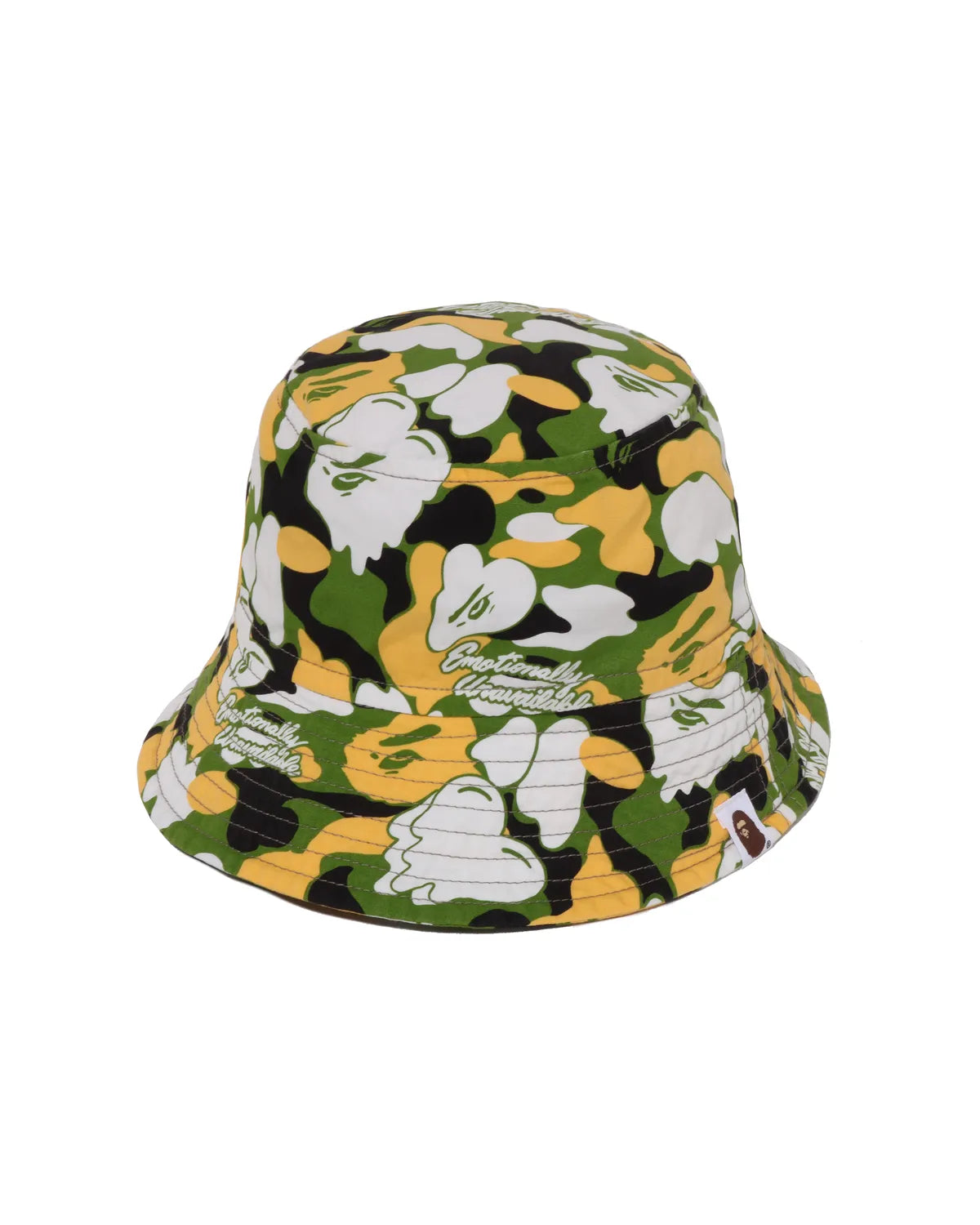Emotionaly Unavailable × A BATHING APE®︎ /  EU APE ALOHA BUCKET HAT (EU-MK8-0000-C14)